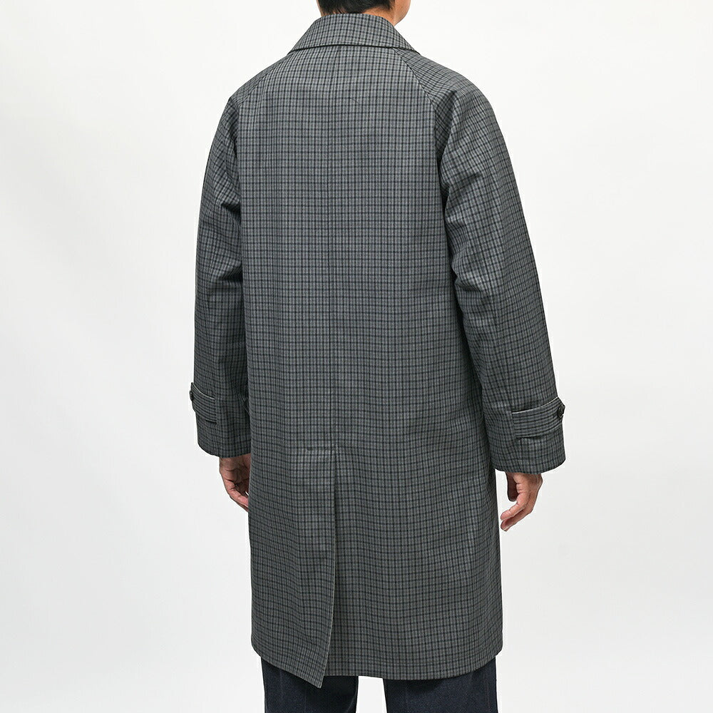 MACKINTOSH（マッキントッシュ）BALFIELD REVERSIBLE ウールコットン ガンクラブチェック リバーシブル バルカラーコート