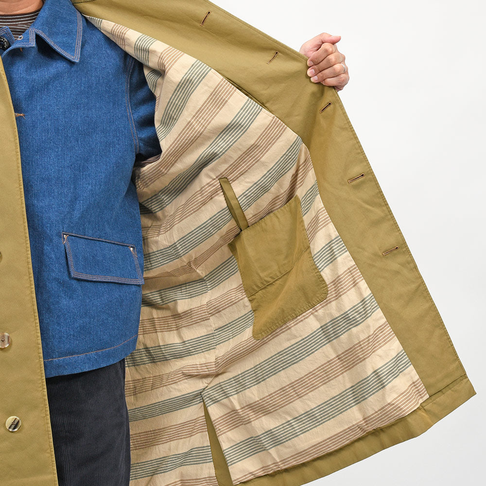 COHERENCE（コヒーレンス）RUIZ コットンギャバジン COHERENCE GABARDINE III バルカラーコート