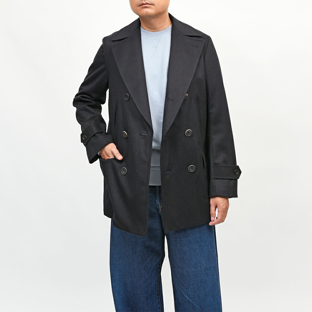 Fumiya Hirano LONDON（フミヤヒラノロンドン）PCOAT ウールカシミヤ フランネル Pコート