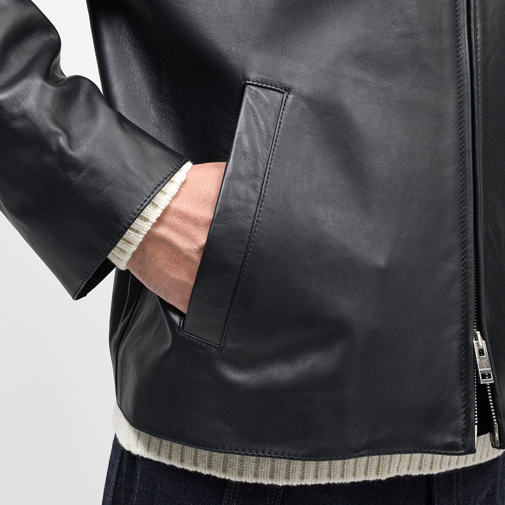 MACKINTOSH（マッキントッシュ）BIRGHAM LEATHER シープスキン ジップアップレザーブルゾン