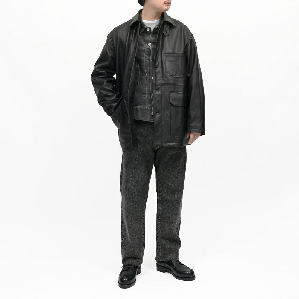 garoh（ガロウ）coat05 ラムレザー カーコート