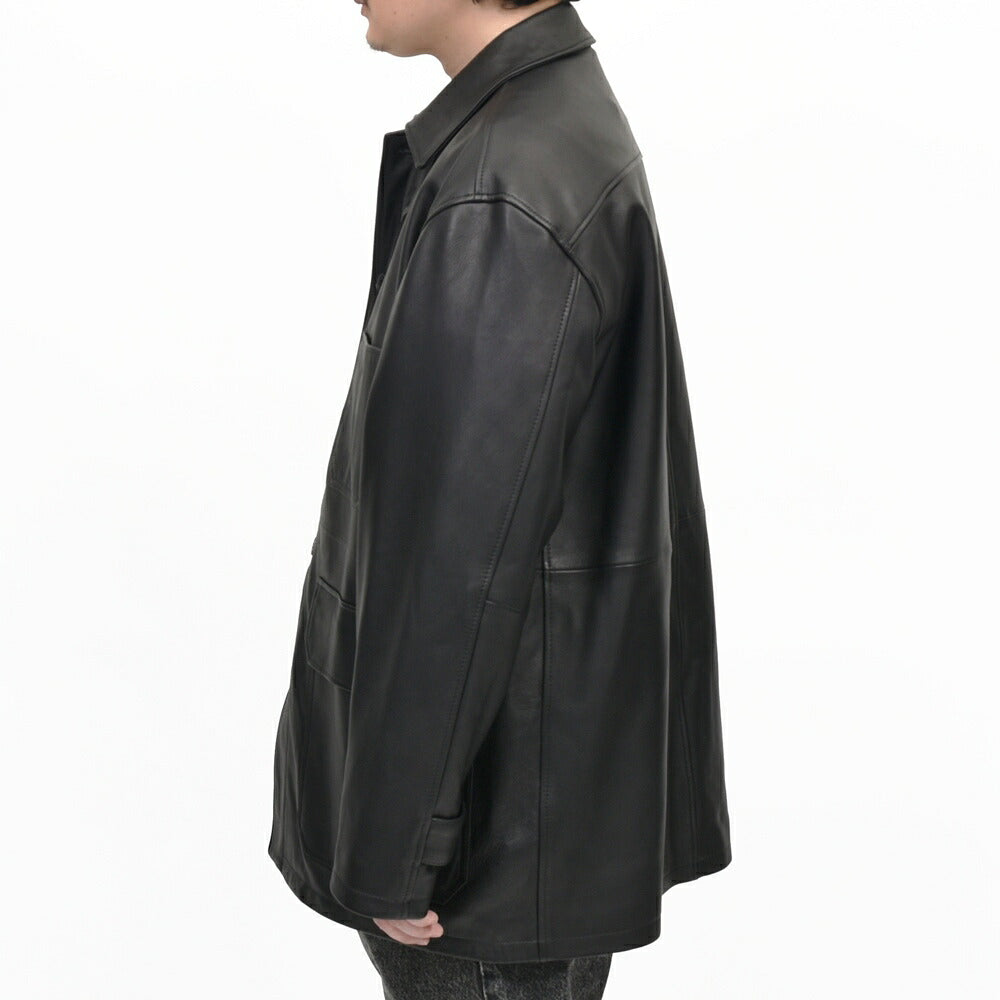 garoh（ガロウ）coat05 ラムレザー カーコート