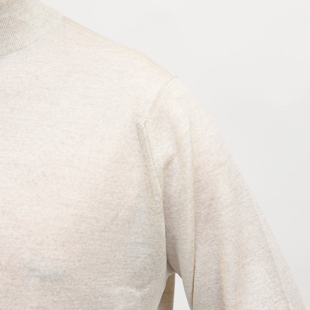 JOHN SMEDLEY（ジョンスメドレー）KILDAY エクストラファインメリノウール 30ゲージ モックネックニット MODERN FIT