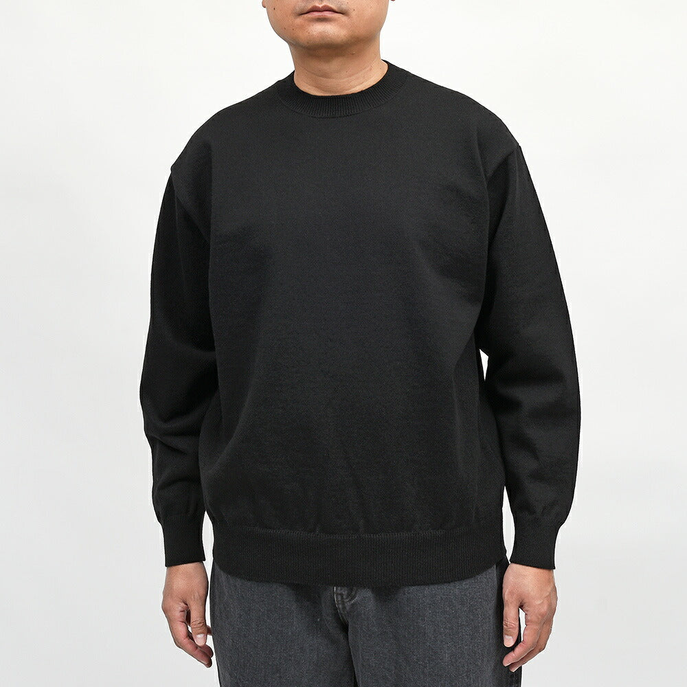 Yonetomi（ヨネトミ）RIGID CASHMERE SWEATER Crew Neck Pullover リジッドカシミヤ クルーネックニット