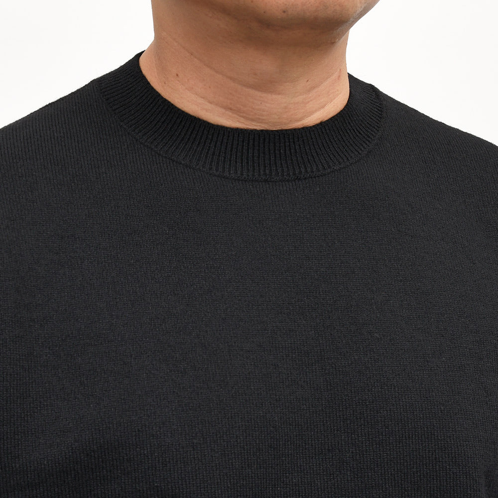 Yonetomi（ヨネトミ）RIGID CASHMERE SWEATER Crew Neck Pullover リジッドカシミヤ クルーネックニット