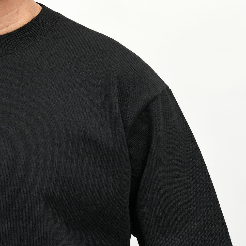 Yonetomi（ヨネトミ）RIGID CASHMERE SWEATER Crew Neck Pullover リジッドカシミヤ クルーネックニット