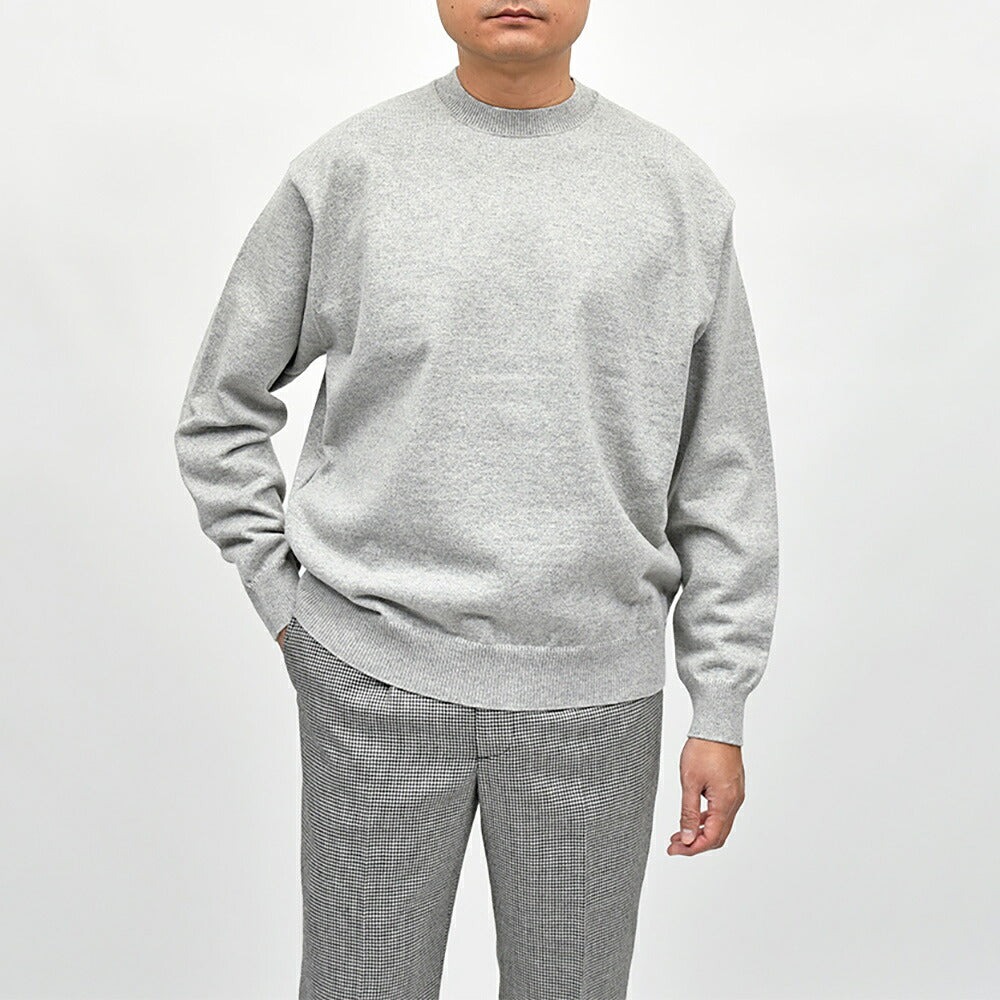 Yonetomi（ヨネトミ）RIGID CASHMERE SWEATER Crew Neck Pullover リジッドカシミヤ クルーネックニット