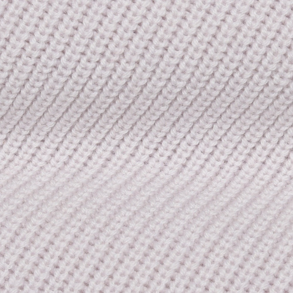 garoh（ガロウ）knit03 ミドルゲージ ウールカシミア スキッパーニット