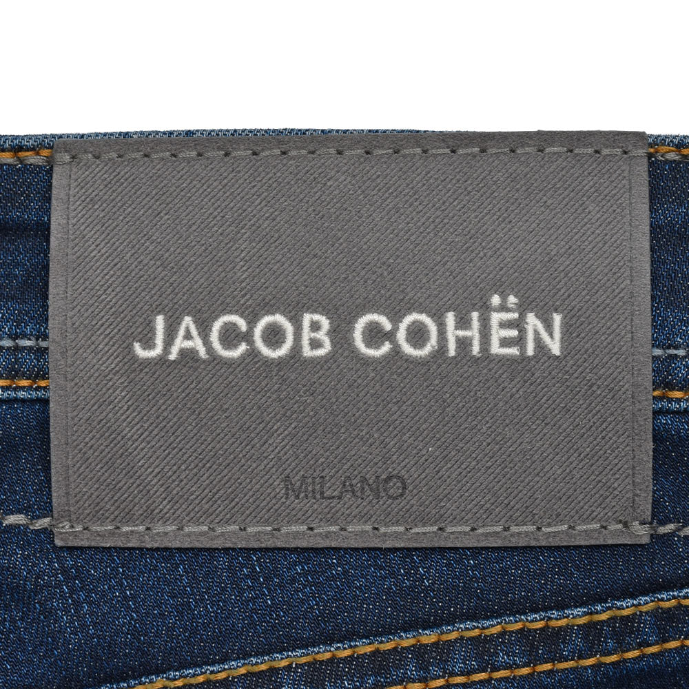JACOB COHEN（ヤコブコーエン） NICKニック ウォッシュドレーヨンコットンストレッチスリムテーパードデニム 226-42216 53056032052