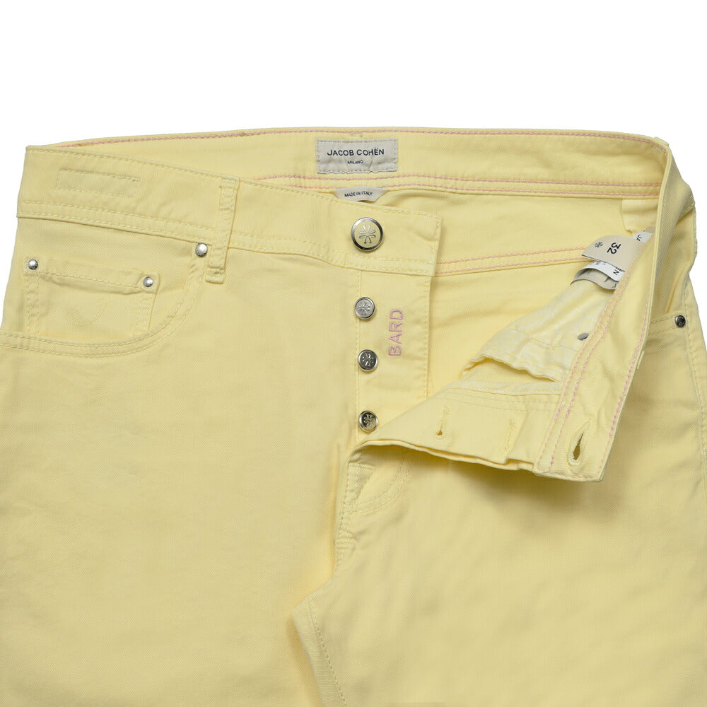 JACOB COHEN（ヤコブコーエン） BARDバード ガーメントダイストレッチコットンリヨセルツイルテーパードパンツ 226-52896 53065005052
