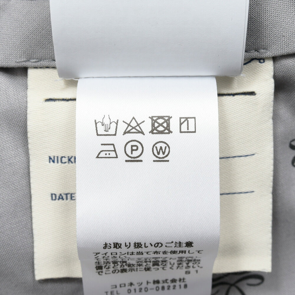 JACOB COHEN（ヤコブコーエン）GRAYグレイ ナイロンテーパードパンツ 226-62102 53066000052
