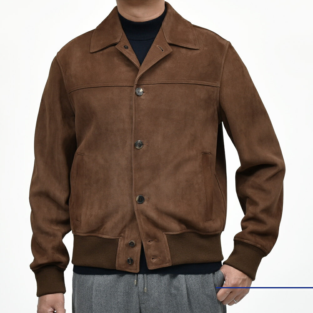 JACOB COHEN（ヤコブコーエン  ラムスエードレザーブルゾン 247-41806 54256001052