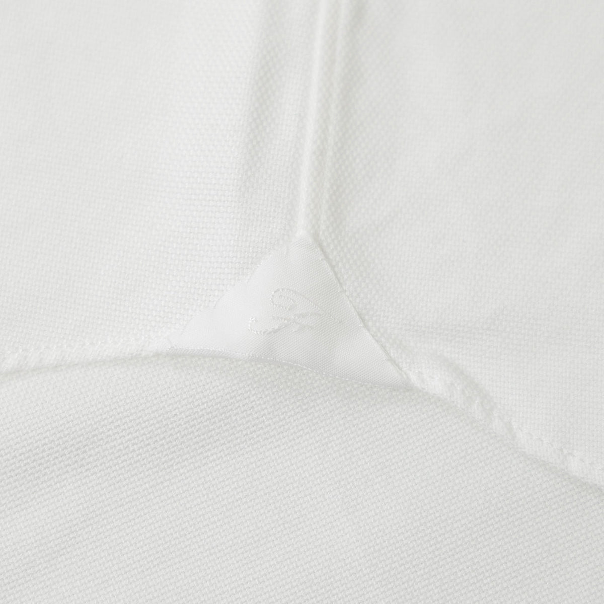 Finamore(フィナモレ) / LUIGI BALI コットン オックスフォード ワイドカラーシャツ 製品洗い/151056 C0765 01/WHITE