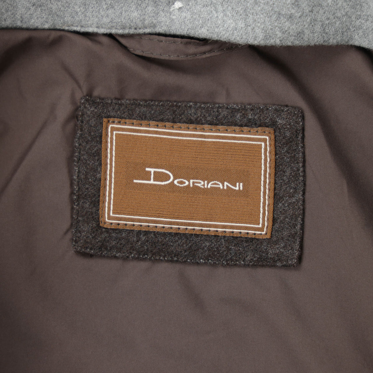 DORIANI(ドリアーニ) / Super 180's ウール M-65ブルゾン ダブルジップ/A373 T125N/DARK BROWN