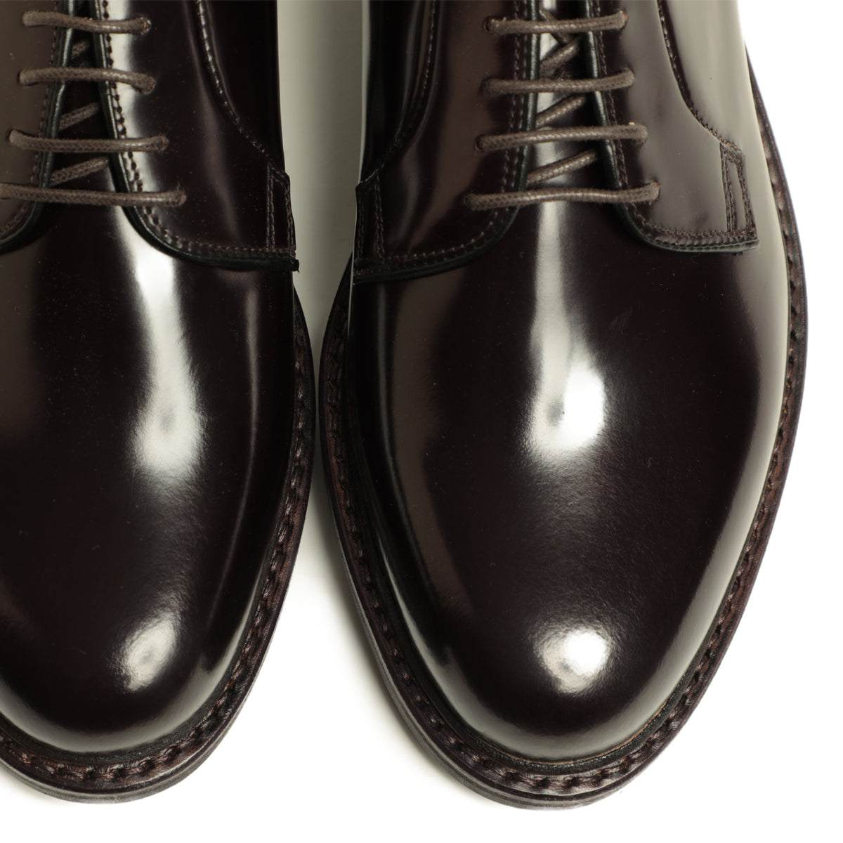 Jalan Sriwijaya  ジャラン スリウァヤ プレーントゥ シューズ ハイシャイン HI SHINE 1663 98348 BORDO ボルドー