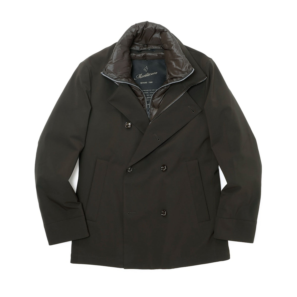 モンテコーレ / スタンドカラー 8ボタン ダウンジャケット/F11MUCX521 185