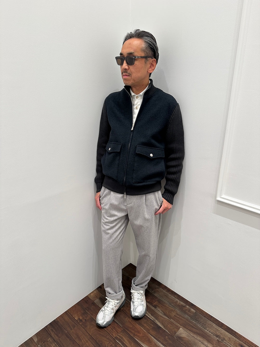 身長:︎︎180cm / 着用サイズ:︎︎48
