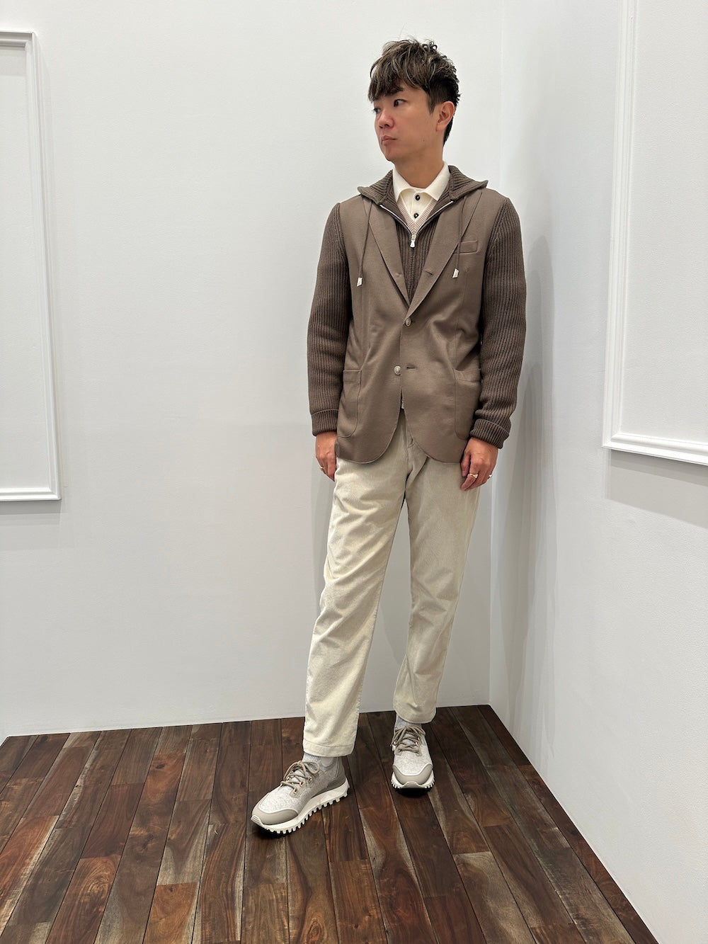 身長:︎︎180cm / 着用サイズ:︎︎M