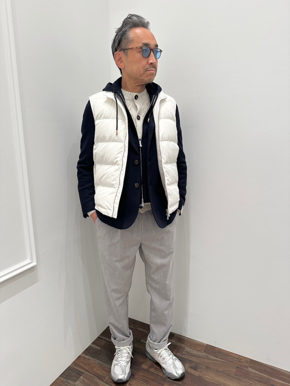 身長:︎︎180cm / 着用サイズ:︎︎48