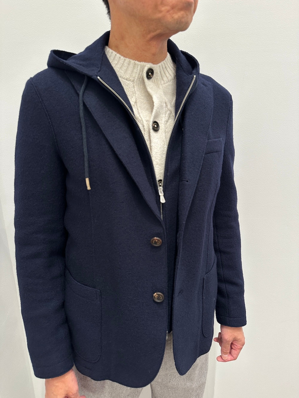 身長:︎︎180cm / 着用サイズ:︎︎48