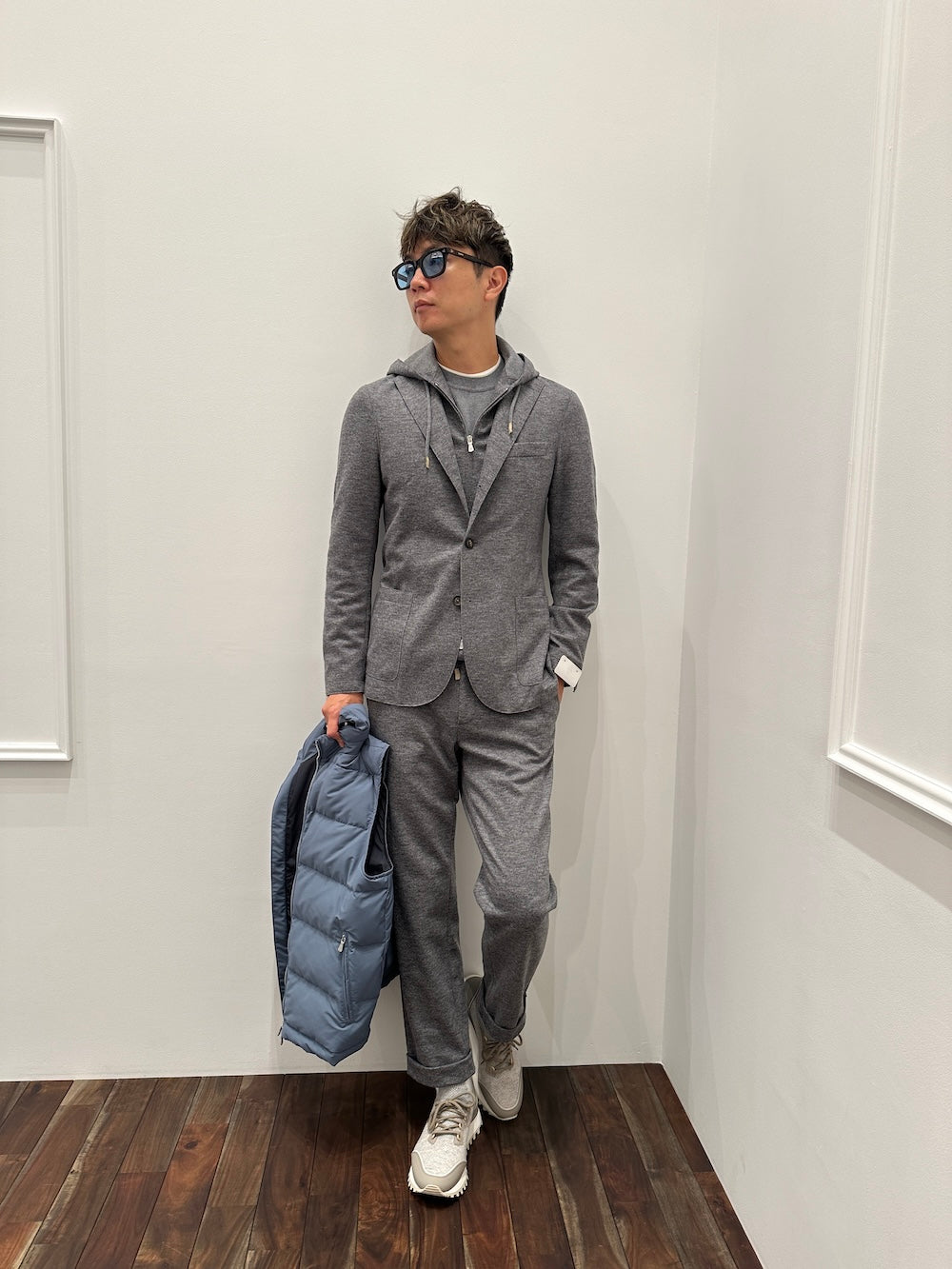 身長:︎︎180cm / 着用サイズ:︎︎48