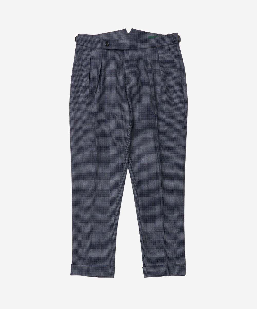 SCOTCH ガンクラブチェック アジャスター付きパンツ CA1034