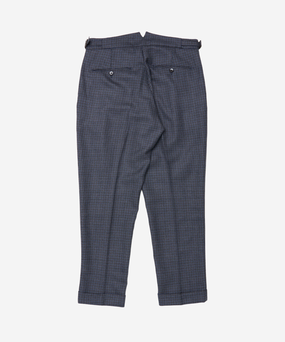 SCOTCH ガンクラブチェック アジャスター付きパンツ CA1034