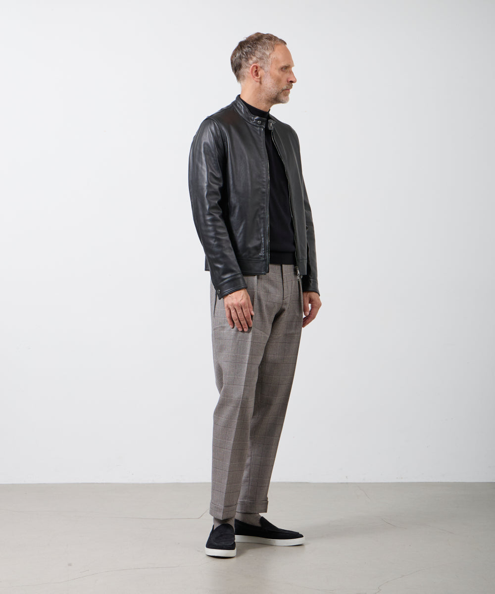 SCOTCH ガンクラブチェック アジャスター付きパンツ CA1435