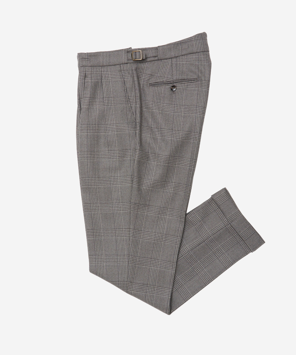 SCOTCH ガンクラブチェック アジャスター付きパンツ CA1435