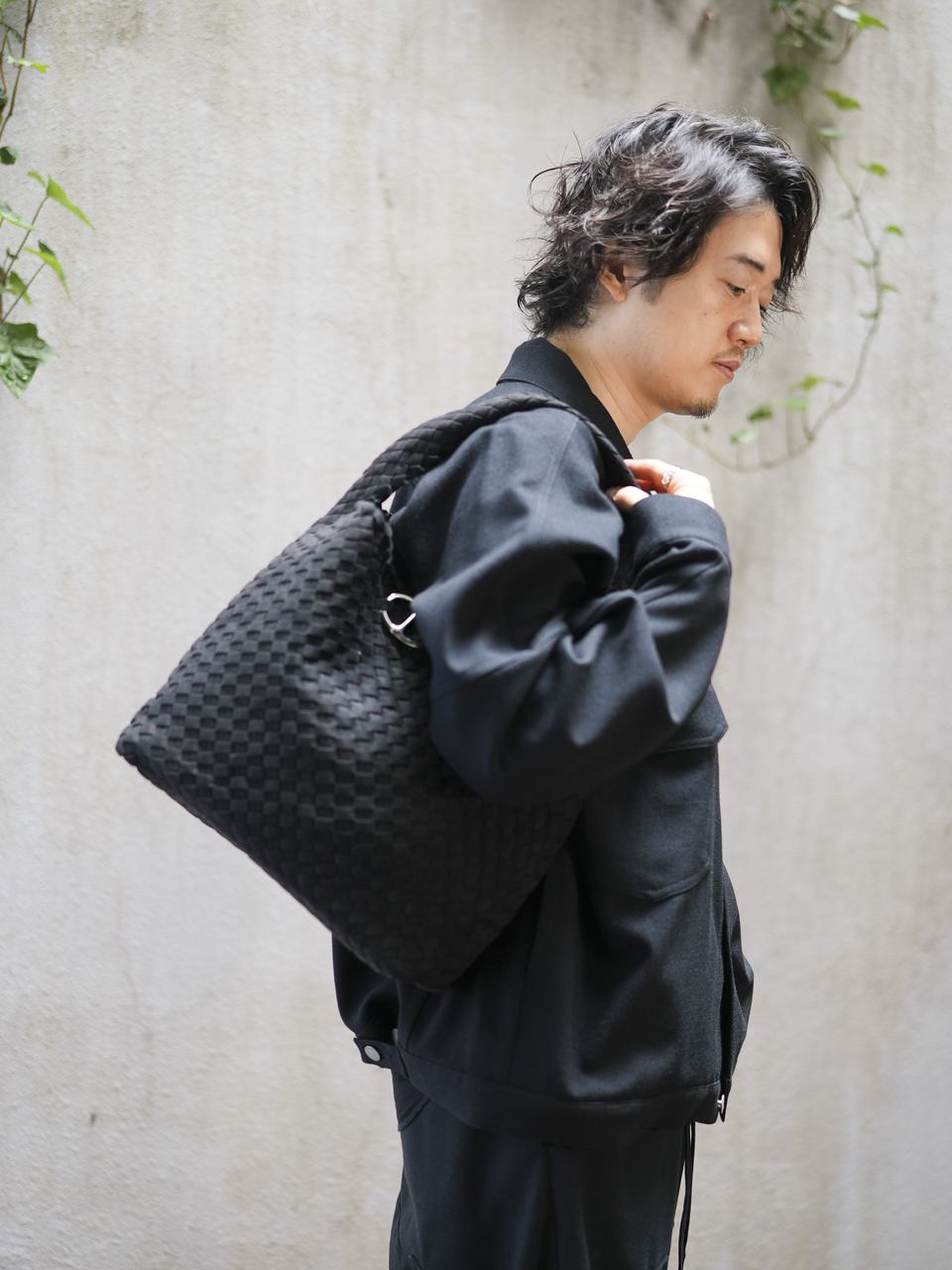 エムビー / OX JEWELRy Intrecciato -ADD- Editors Bag MEDIUM