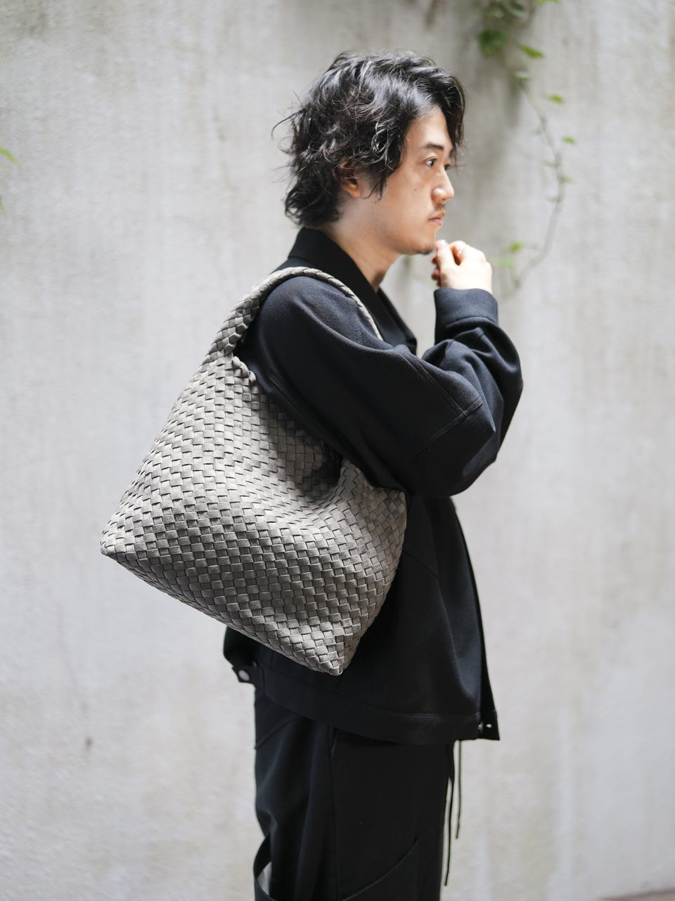 エムビー / OX JEWELRy Intrecciato -ADD- Editors Bag MEDIUM
