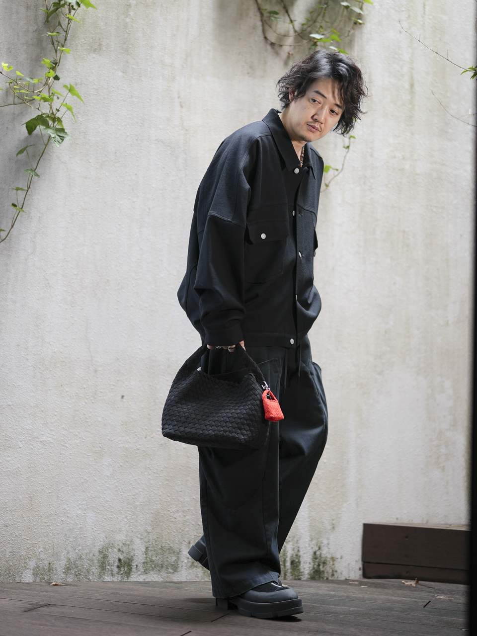 エムビー / OX JEWELRy Intrecciato -ADD- Editors Bag SMALL