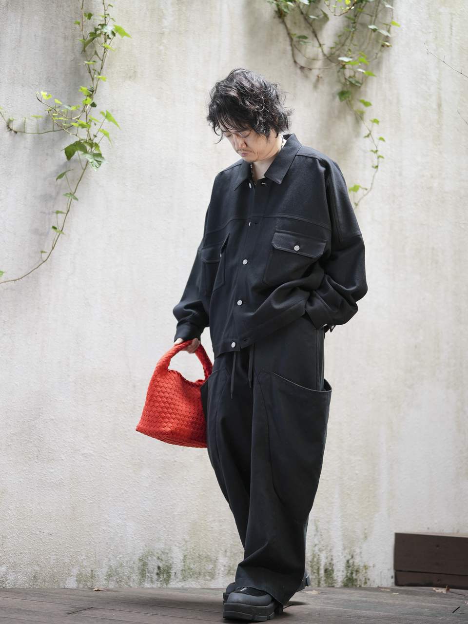 エムビー / OX JEWELRy Intrecciato -ADD- Editors Bag SMALL