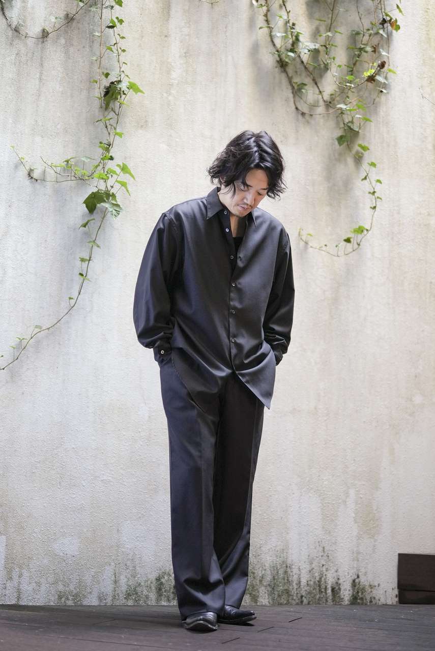 エムビー / ULTIMATE 尾州 FABRIC - PERMANENT WOOL SHIRT