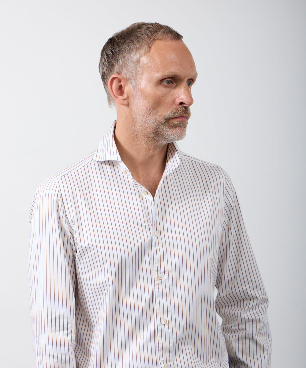 SERGIO ストライプシャツ C634