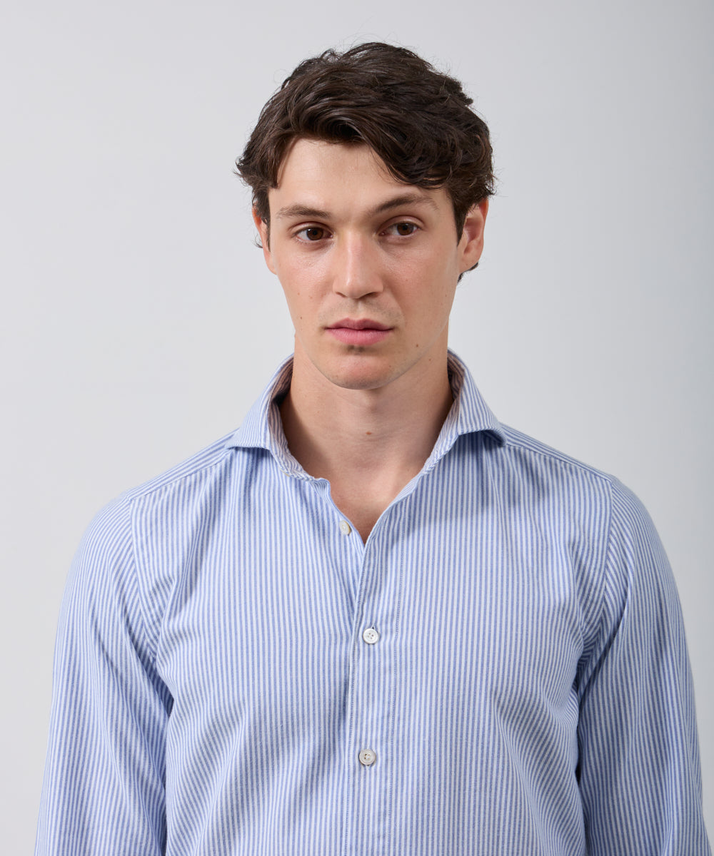 SERGIO ストライプシャツ M0665