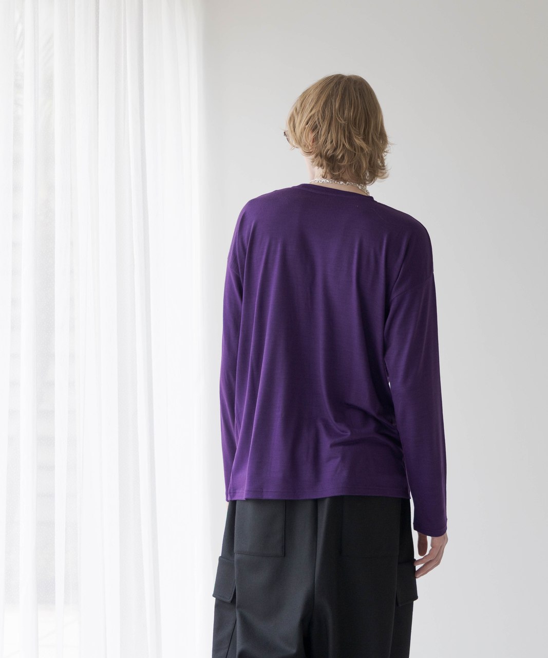 エムビー / HIGH-END 尾州WOOL JERSEY CLASSIC FIT CREW