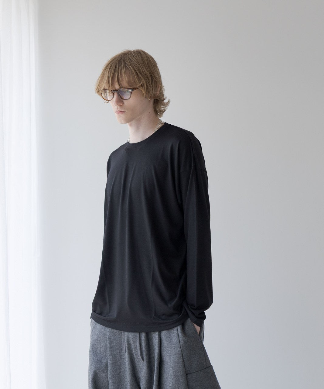 エムビー / HIGH-END 尾州WOOL JERSEY CLASSIC FIT CREW
