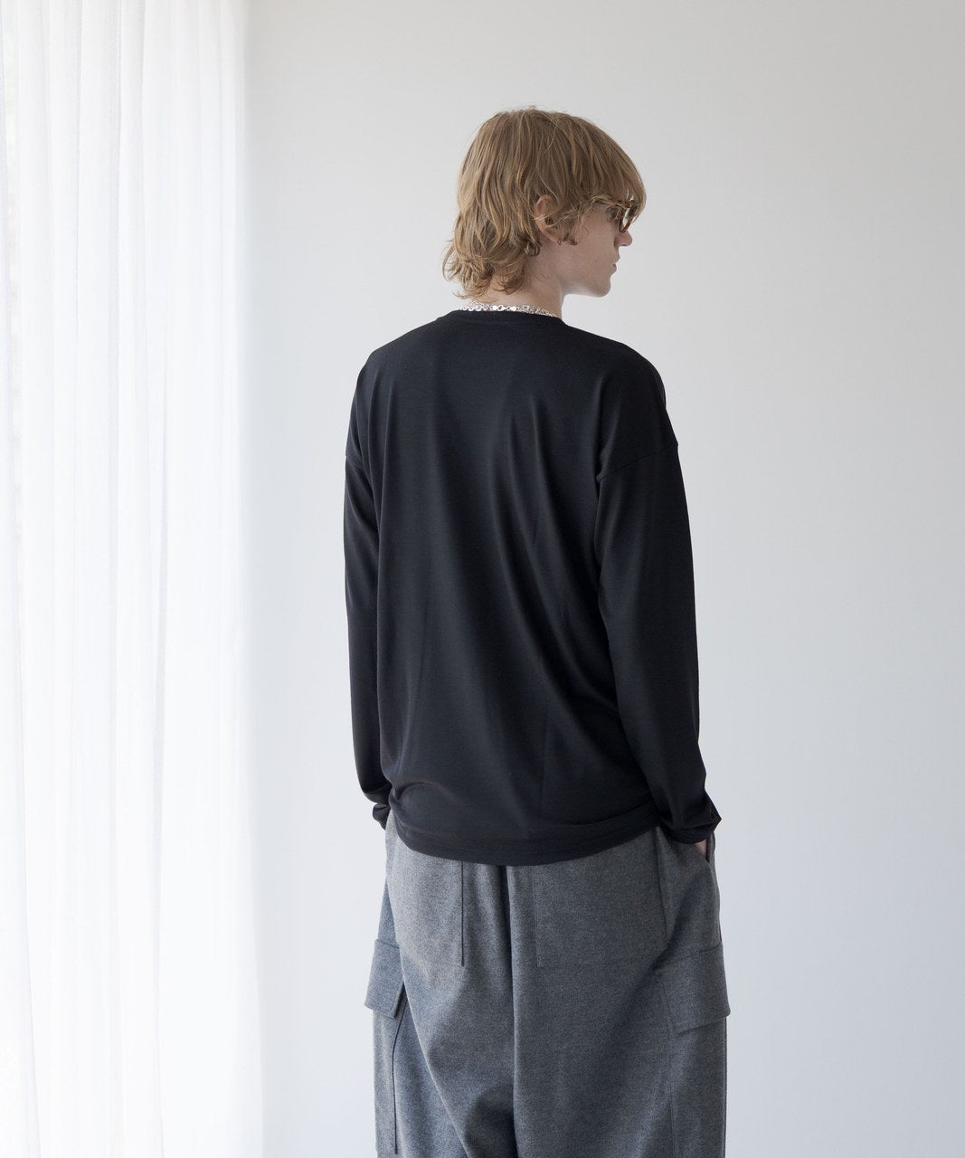 エムビー / HIGH-END 尾州WOOL JERSEY CLASSIC FIT CREW