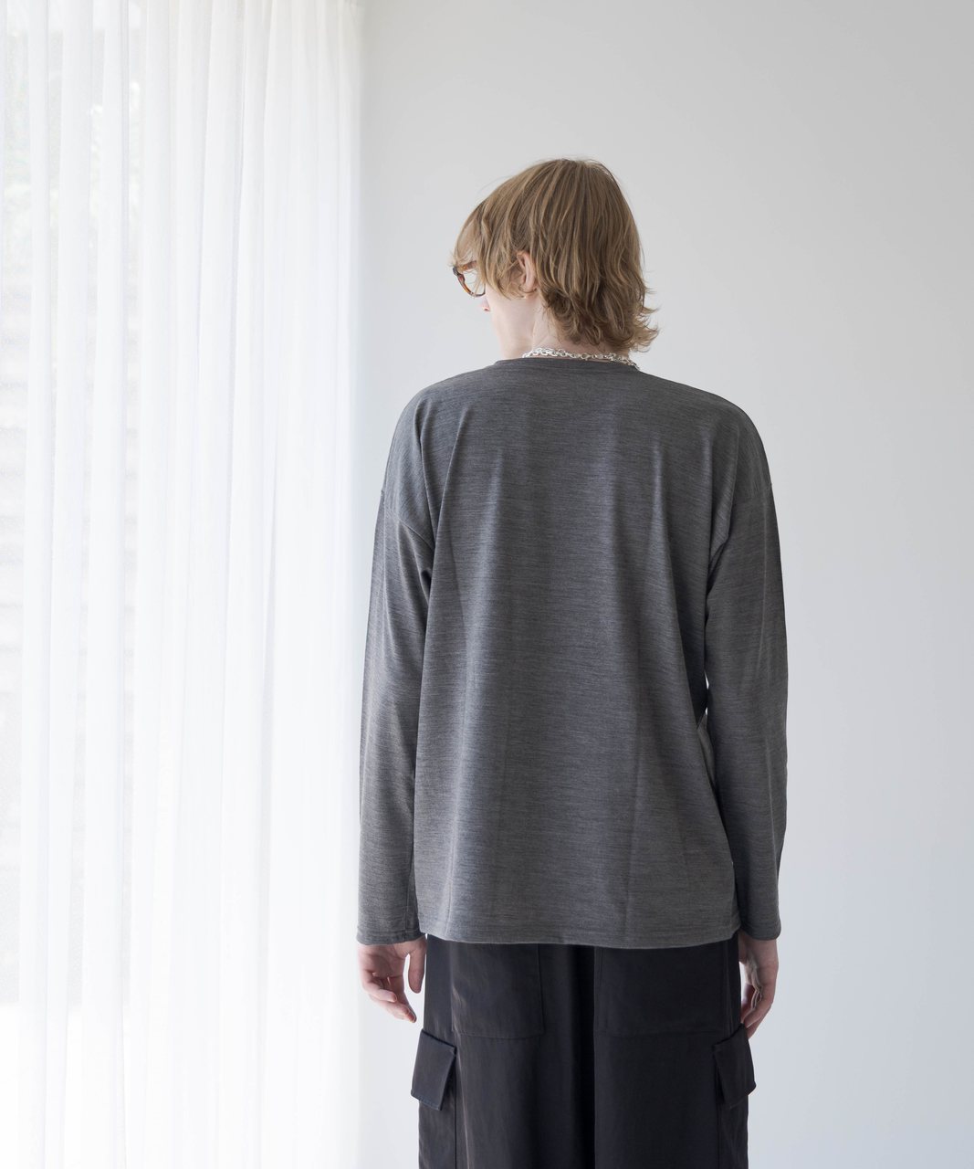 エムビー / HIGH-END 尾州WOOL JERSEY CLASSIC FIT CREW
