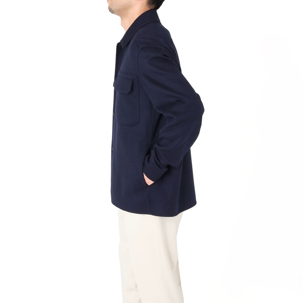 シーズ / ウール&カシミア OVERSHIRT DOUBLE/JJ075 TN585