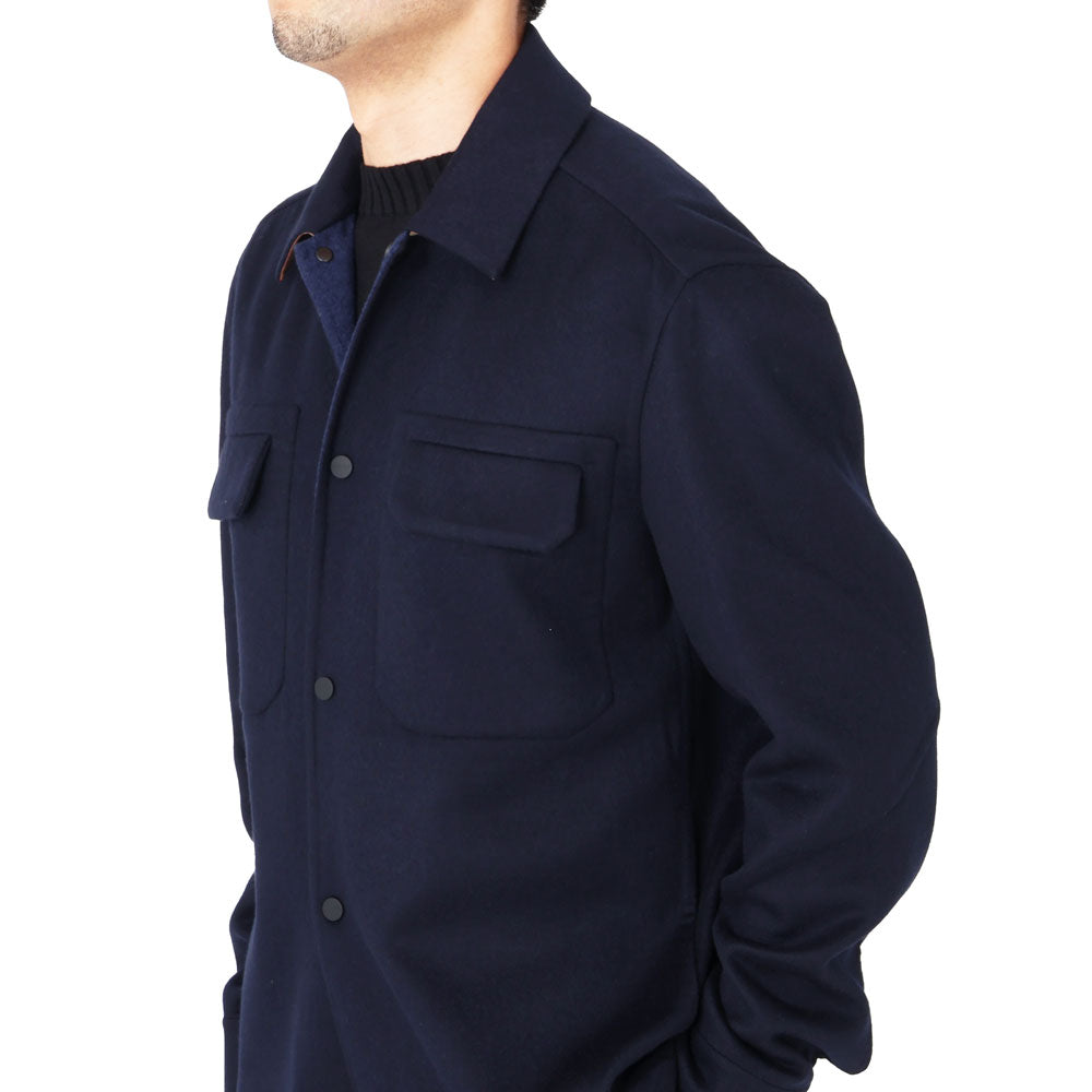 シーズ / ウール&カシミア OVERSHIRT DOUBLE/JJ075 TN585
