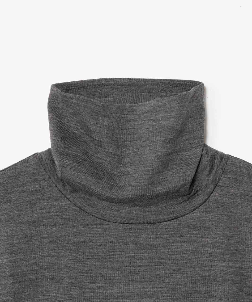 エムビー / HIGH-END 尾州WOOL JERSEY MODERN FIT TURTLE