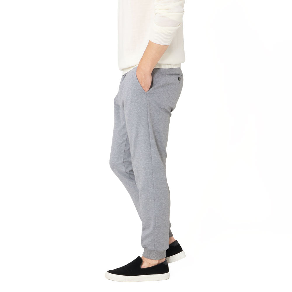 ジーティーアー / EASY CARE JERSEY 1プリーツ 裾リブ パンツ(Waist Comfort Band)/GIORGINO 27950