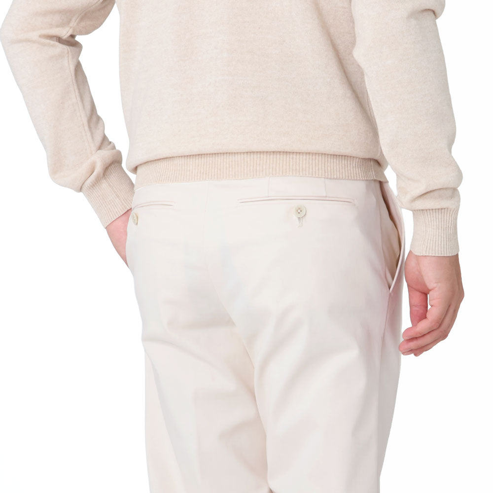 ジーティーアー / ストレッチ コットンツイル 1プリーツ パンツ(Waist Comfort Band)/fedelico 01 RE 27805