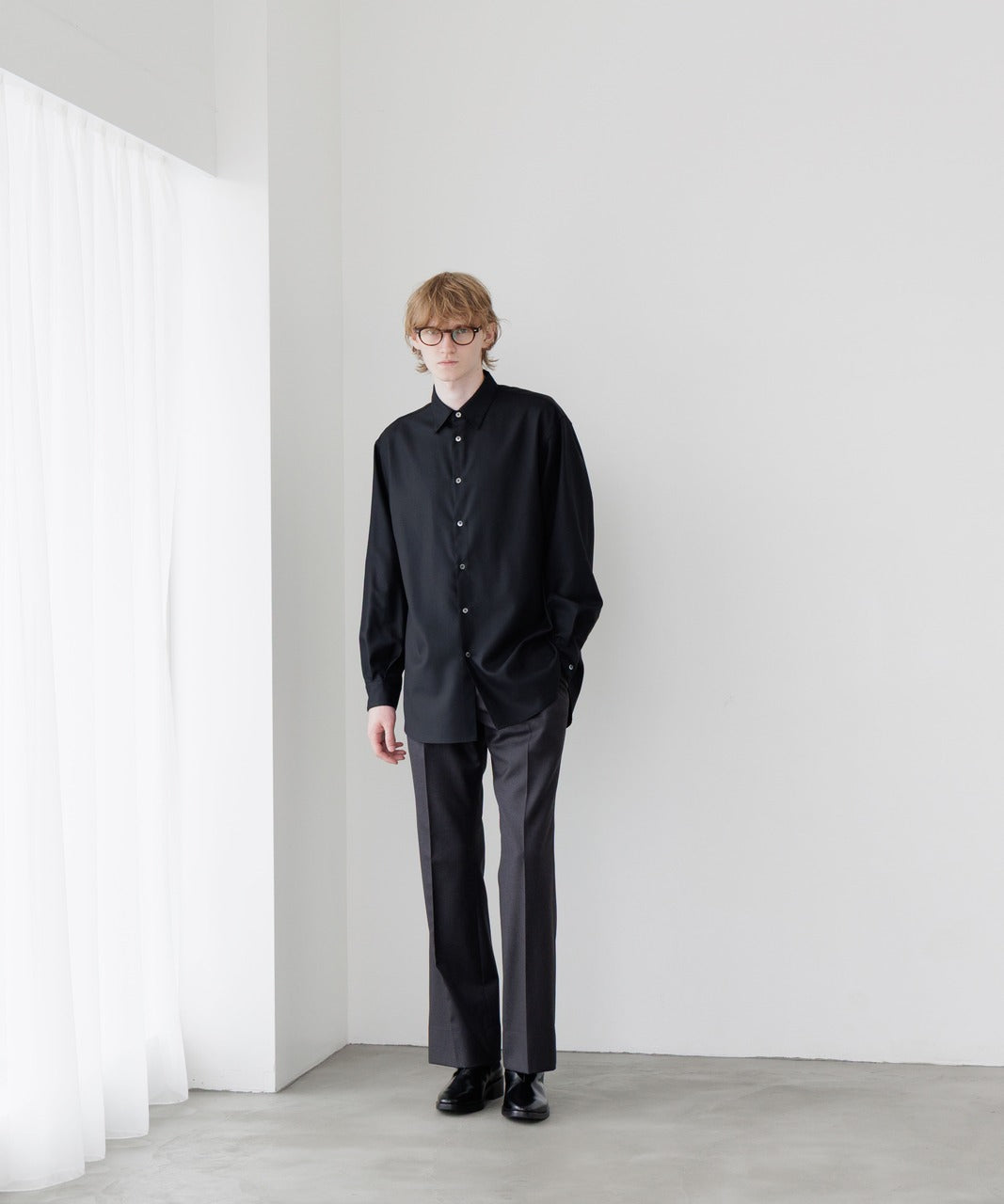エムビー / ULTIMATE 尾州 FABRIC - PERMANENT WOOL SHIRT