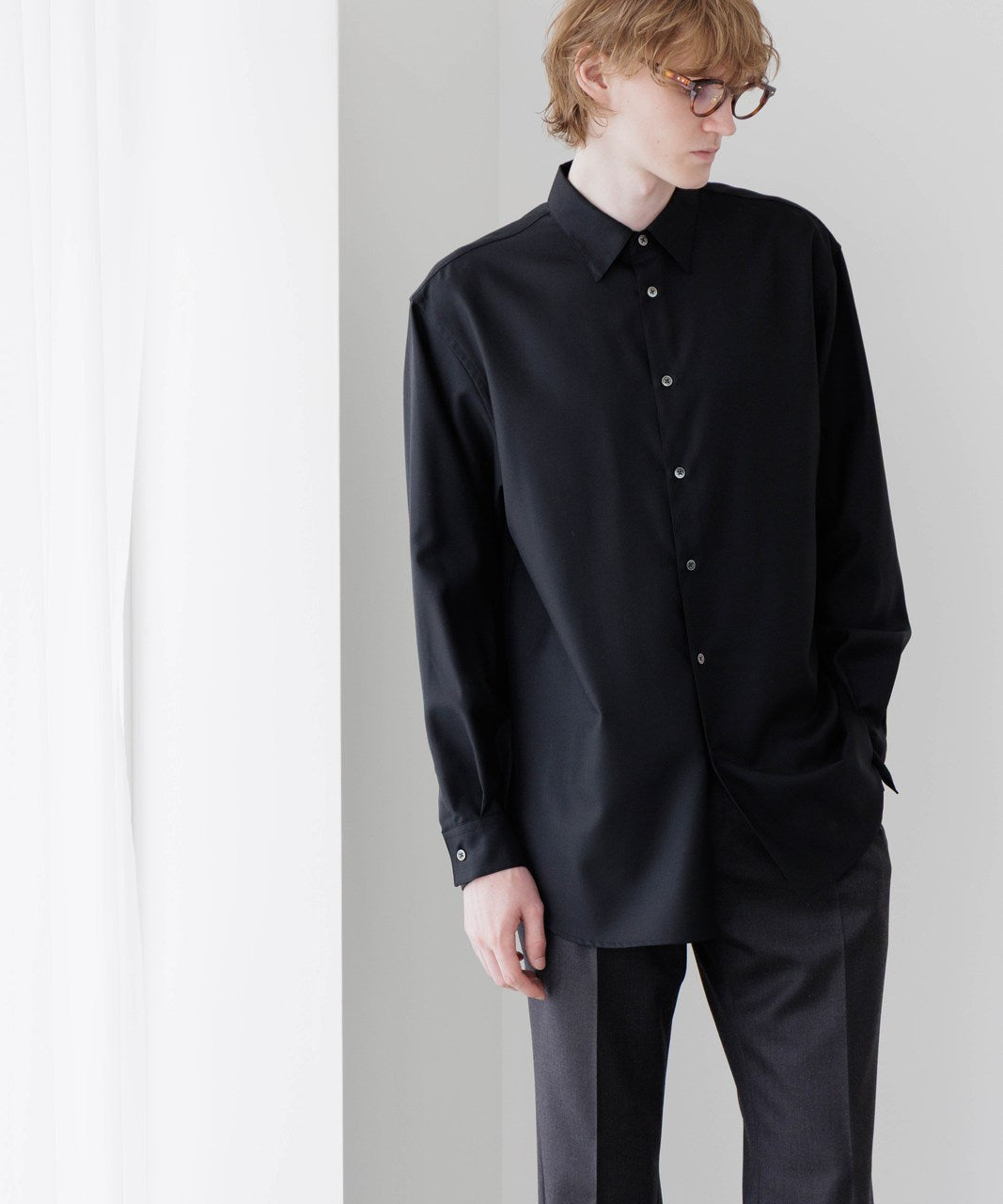 エムビー / ULTIMATE 尾州 FABRIC - PERMANENT WOOL SHIRT