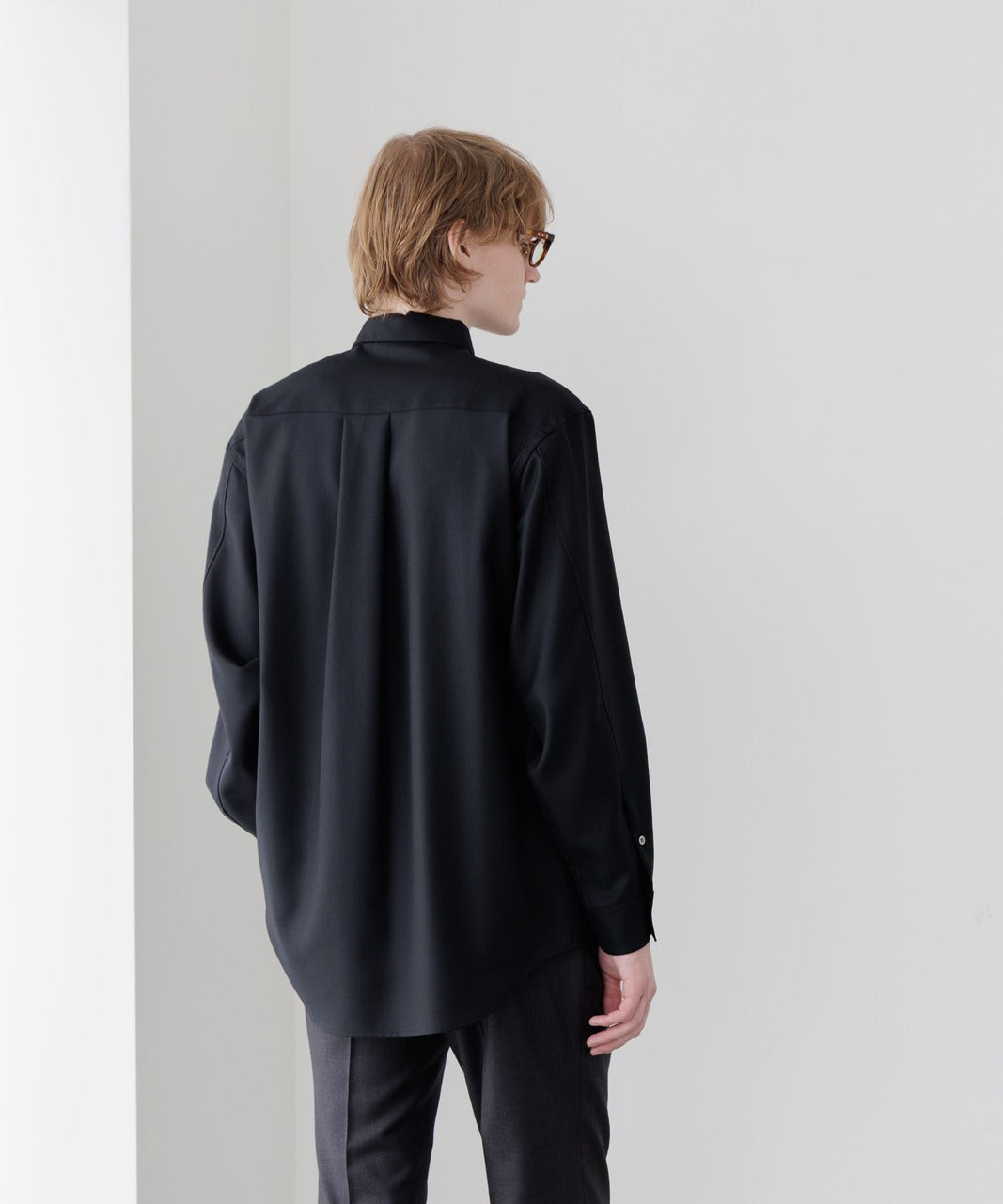 エムビー / ULTIMATE 尾州 FABRIC - PERMANENT WOOL SHIRT