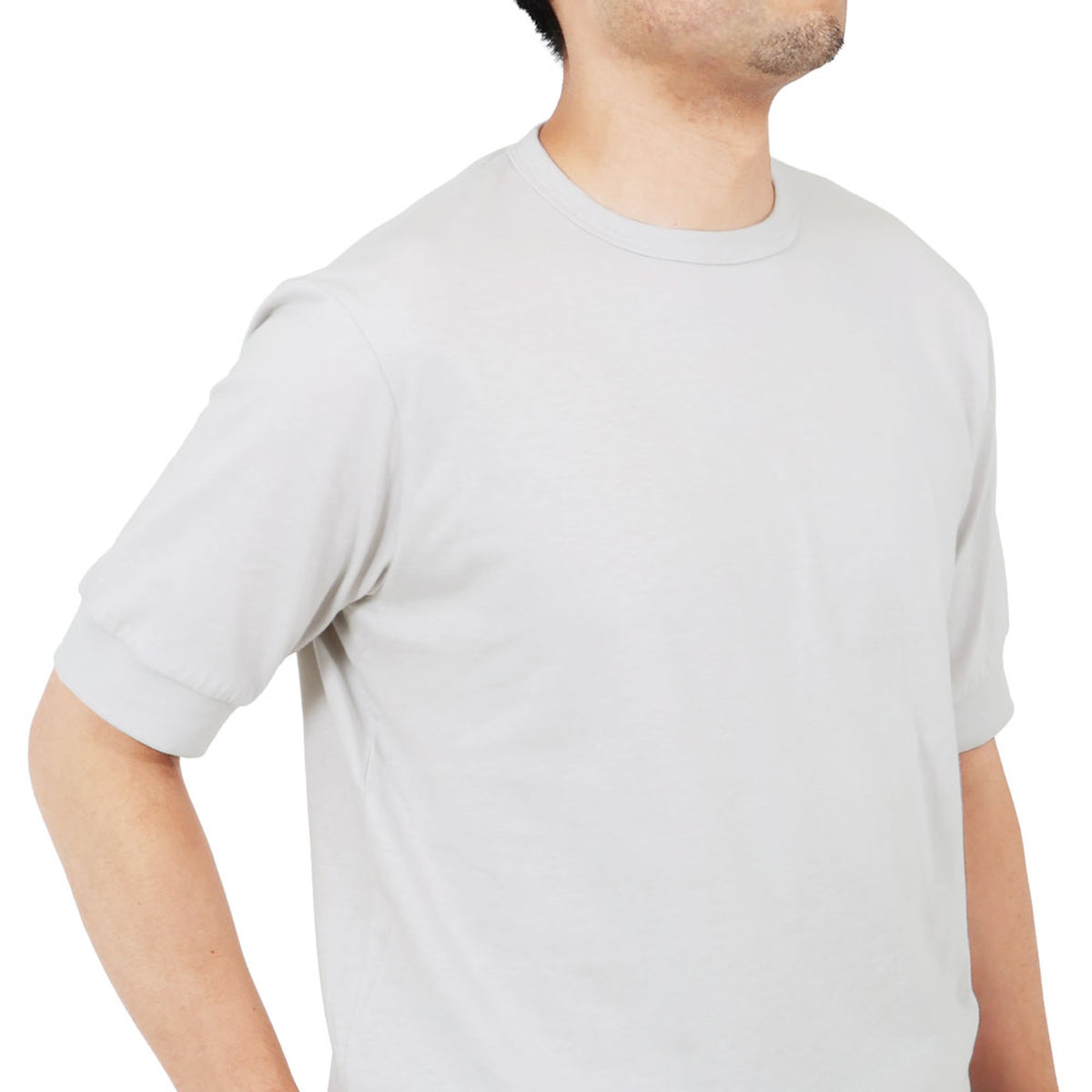 アンティーチポ / スムースコットン クルーネック ショートスリーブ Tシャツ/NEBBIOLO/smooth