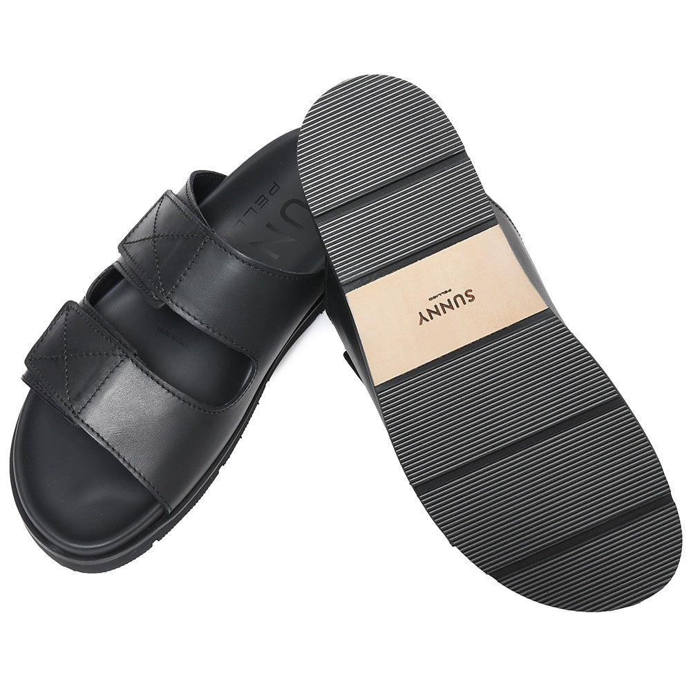 PELLICO SUNNY（ペリーコ サニー） スムースレザーベルクロストラップサンダル M022/LOTUS